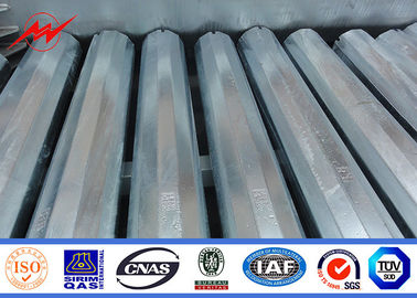 9m 650 Dan Galvanized Conicial Tubular Steel Πολωνός για την ηλεκτρική γραμμή