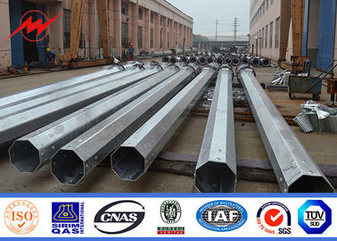 9m 650 Dan Galvanized Conicial Tubular Steel Πολωνός για την ηλεκτρική γραμμή