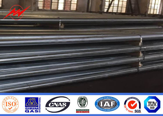 Galvanization καυτής εμβύθισης 10m 11m στήλη Πολωνών ηλεκτρικής δύναμης για την Ουρουγουάη