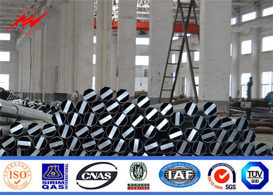 Χρησιμότητα Πολωνός, δύναμη Πολωνοί 10m 330KG χάλυβα της Γκαμπόν Q345 μετάδοσης μετάλλων