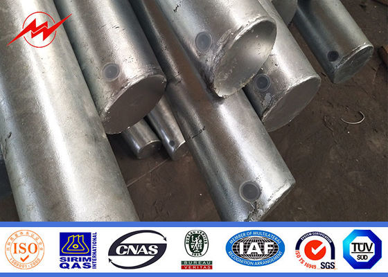 χάλυβας Πολωνοί καυτής εμβύθισης οδικού Πολωνού 8.43m ελαφρύς γαλβανισμένος για τη χρησιμοποίηση εθνικών οδών