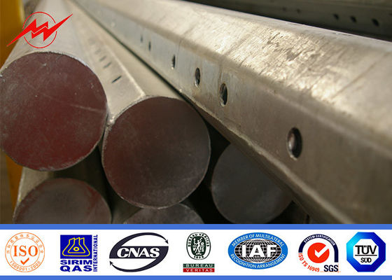 ηλεκτρική γαλβανισμένη χρησιμότητα Πολωνός 12m 650Dan για το ισχυρό πρόγραμμα 11kv