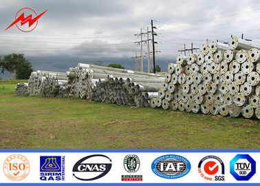 Galvanization 30m/S Πολωνών μετάδοσης χάλυβα 8m 5KN Q345 ηλεκτρική ταχύτητα ανέμου
