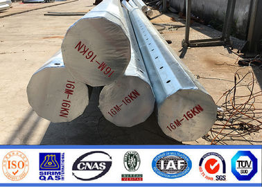 η καυτή εμβύθιση 8m 11m γαλβάνισε τον οκτάγωνο χάλυβα Πολωνός για τη γραμμή μετάδοσης