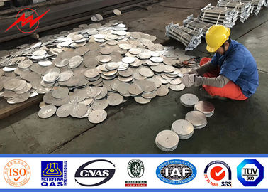 τύπος 3 γαλβανισμένος Segements χάλυβας Πολωνός φλαντζών 90FT μονοπωλιακός με την πίσσα