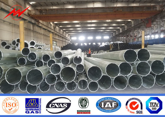 S500MC καμμμένος 9M γαλβανισμένος διπλώνοντας φωτεινός σηματοδότης Πολωνοί με Minimium 3mm πάχος