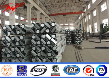 χάλυβας σωληνοειδής Πολωνός 11m 7.2mm 3.8mm 69kv για τη γραμμή μετάδοσης