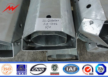 χάλυβας σωληνοειδής Πολωνός 11m 7.2mm 3.8mm 69kv για τη γραμμή μετάδοσης