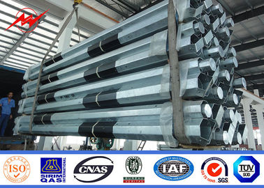 9m 650 Dan Galvanized Conicial Tubular Steel Πολωνός για την ηλεκτρική γραμμή