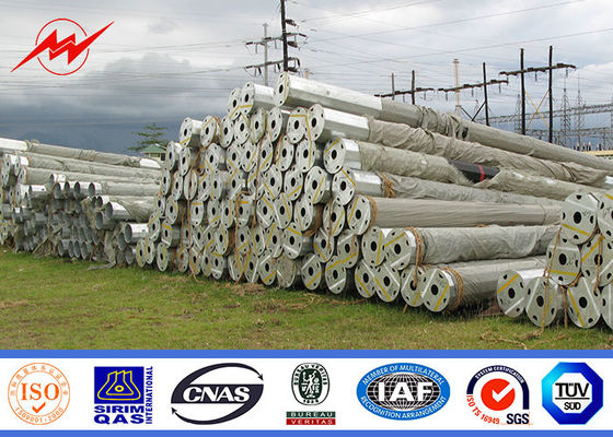 Οκτάγωνη ηλεκτρική χρησιμότητα Πολωνός χάλυβα για τη γραμμή 69KV διανομής δύναμης