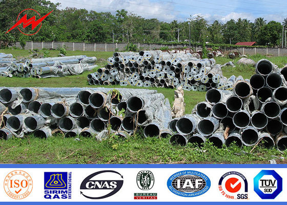 Οκτάγωνη ηλεκτρική χρησιμότητα Πολωνός χάλυβα για τη γραμμή 69KV διανομής δύναμης