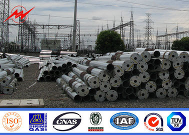 χάλυβας Πολωνός καυτής εμβύθισης βραχιόνων 8m ενιαίος γαλβανισμένος για τον υπαίθριο φωτισμό