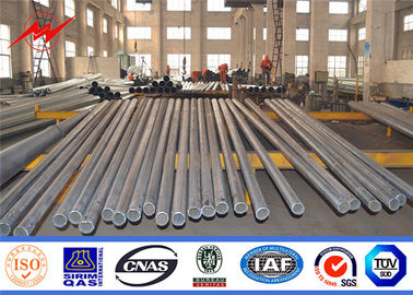 11.820m Galvanization καυτής εμβύθισης χάλυβας σωληνοειδής Πολωνός για το ηλεκτροφόρο καλώδιο