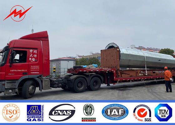 Παραδοσιακός ηλεκτρικός μονο Πολωνός πύργος 27m των Φιλιππινών NGCP τύπος φλαντζών