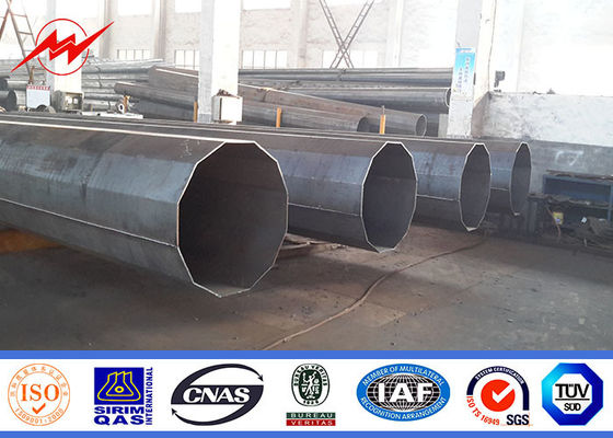 γαλβανισμένη ταχύτητα ανέμου 160km/Hour 30m/S Πολωνού χάλυβα 12m Columniform