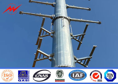 18m 22m 132kv γύρω από το γαλβανισμένο μέταλλο Πολωνός καυτής εμβύθισης για τη γραμμή μετάδοσης