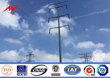 Χρησιμότητα Πολωνός 50ft χάλυβα τύπων Β 1250KG υλική επιφάνεια πίσσας ύψους Gr50