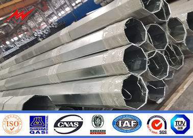 Polygonal χρησιμότητα Πολωνός χάλυβα ηλεκτρικής ενέργειας 80ft 69kv με γαλβανισμένη την ιστός δομή