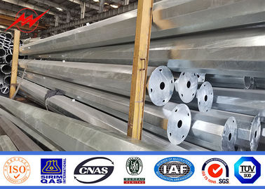 Polygonal χρησιμότητα Πολωνός χάλυβα ηλεκτρικής ενέργειας 80ft 69kv με γαλβανισμένη την ιστός δομή