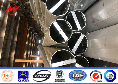 10kv - γαλβανισμένος χάλυβας Πολωνός, ηλεκτρική δύναμη Πολωνός καυτής εμβύθισης 550kv για τη γραμμή διανομής