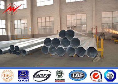 90FT Q460 Ηλεκτρική μετάδοση Γαλβανισμένος πόλος χάλυβα 160km / h 30m / s Ταχύτητα ανέμου