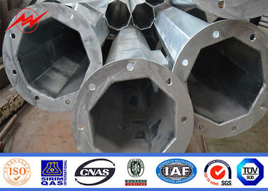 Υψηλό μίσθο φωτισμός πλημμύρας Χάλυβα πόλος σκόνη επικαλυμμένη θερμή βύθιση γαλβανισμένη 16m Για φωτισμό πλατείας