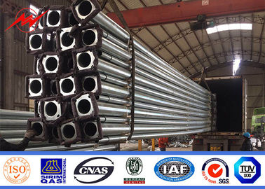 8m 9m Led Ηλιακό φωτισμό δρόμου πόλοι Power Coating Hot Dip Ζυγισμένο χάλυβα