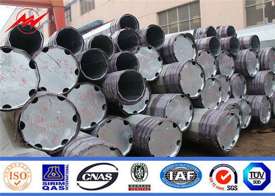 Q345 36mm πάχος 32m χάλυβας σωληνοειδής ηλεκτρικός Πολωνός