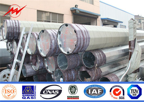 Q345 36mm πάχος 32m χάλυβας σωληνοειδής ηλεκτρικός Πολωνός
