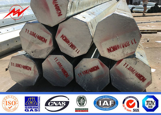 8m 16m Αφρική Πολωνός έξω από την ηλεκτρική δύναμη Πολωνός χάλυβα γραμμών με τη δύναμη 500Mpa παραγωγής μινίου