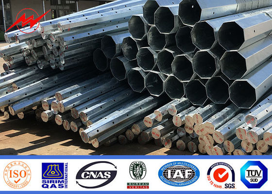 8m 16m Αφρική Πολωνός έξω από την ηλεκτρική δύναμη Πολωνός χάλυβα γραμμών με τη δύναμη 500Mpa παραγωγής μινίου