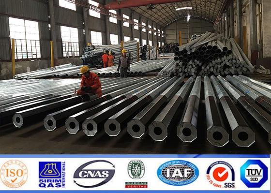 ASTM A123 Πυρηνικοί πόλοι ηλεκτρικής ενέργειας Γαλβανισμός και βαφή πολυεστέρα