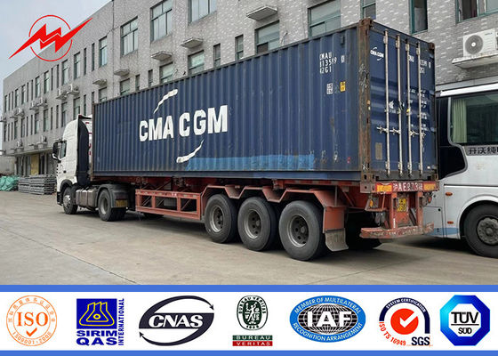 δύναμη Πολωνός χάλυβα 11.9m 12m 15m 16m γαλβανισμένη για τη μετάδοση