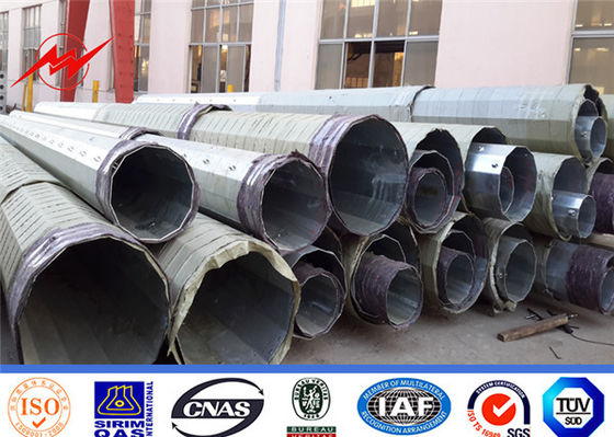 ISO9001 Σύνθετο ηλεκτρικό χάλυβα σωληνώδης πύργος πόλος Ζυγισμένη γραμμή μετάδοσης ισχύος