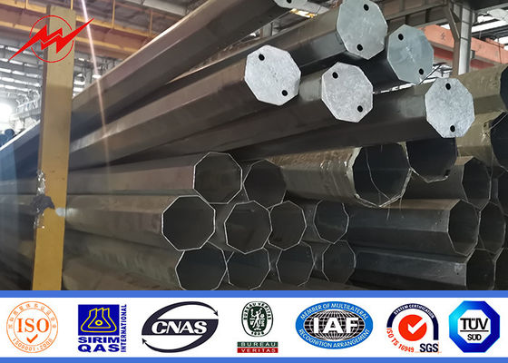 ASTM 16m ηλεκτρικό πρόγραμμα υψηλής τάσης 1200 Dan Steel Power Pole For
