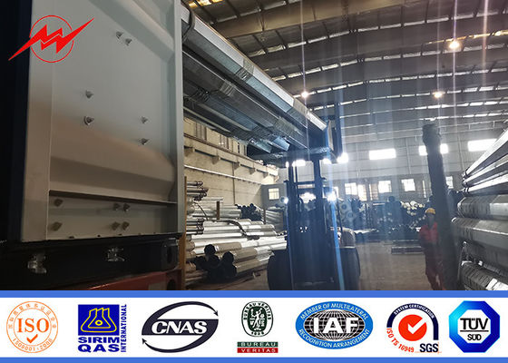 10m 12m χάλυβας σωληνοειδής Πολωνός 14m 16m γαλβάνισαν τη δύναμη Πολωνοί χρησιμότητας Astm A36