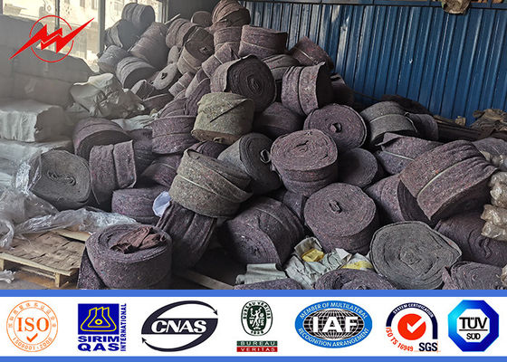 16m 1200 Dan Steel Tubular Pole Galvanized για το εξωτερικό πρόγραμμα γραμμών διανομής