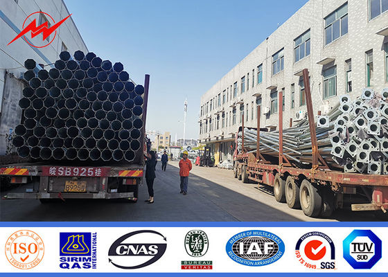 9 Galvanization μέτρων 13.4kn επεξεργασία επιφάνειας σωληνοειδής Πολωνός για την ηλεκτρική γραμμή
