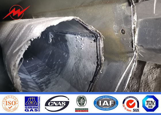 69kv γαλβανισμένος χάλυβας σωληνοειδής Πολωνός ηλεκτρικής δύναμης