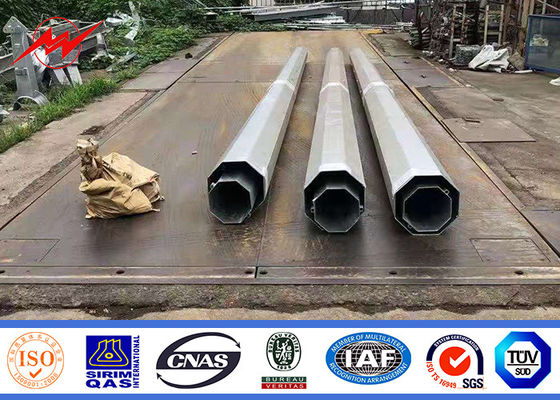 Ηλεκτρικό 16 μέτρο 800 Dan Steel διανομή Tubular Pole For ηλεκτρικής ενέργειας