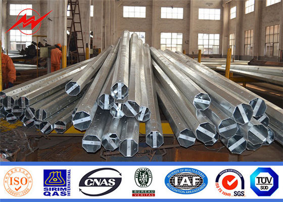 ASTM A123 Πυρηνικοί πόλοι ηλεκτρικής ενέργειας Γαλβανισμός και βαφή πολυεστέρα