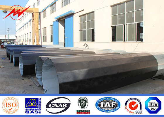 Q345 σωληνοειδής μετάδοση δύναμης 17m 22m Πολωνοί ηλεκτρικοί