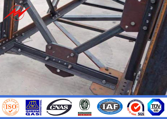 220KV ASTM A123 Γαλβανισμένος στύλος φωτιστικών δρόμου 10μ.