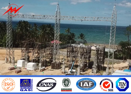μονο Πολωνός πύργος 110kv 230kv για το πρόγραμμα γραμμών μετάδοσης