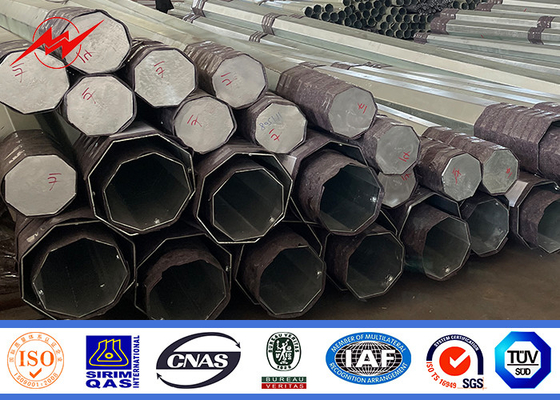 Galvanization κυκλωμάτων Πολωνών μετάδοσης δύναμης υψηλής τάσης 33kv διπλός χάλυβας ηλεκτρικός