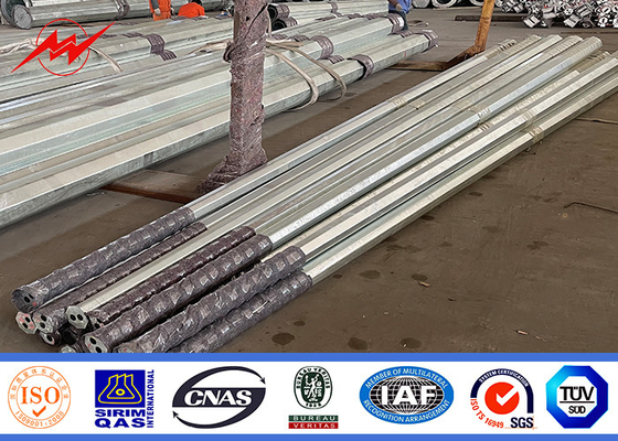 Galvanization κυκλωμάτων Πολωνών μετάδοσης δύναμης υψηλής τάσης 33kv διπλός χάλυβας ηλεκτρικός