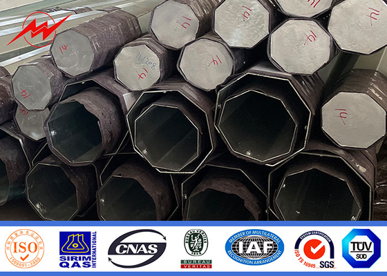 ASTM A 123 Ατσάλινα στύλα 10m 11,8m 13m 14m 20m 5-50KN Για κατασκευές